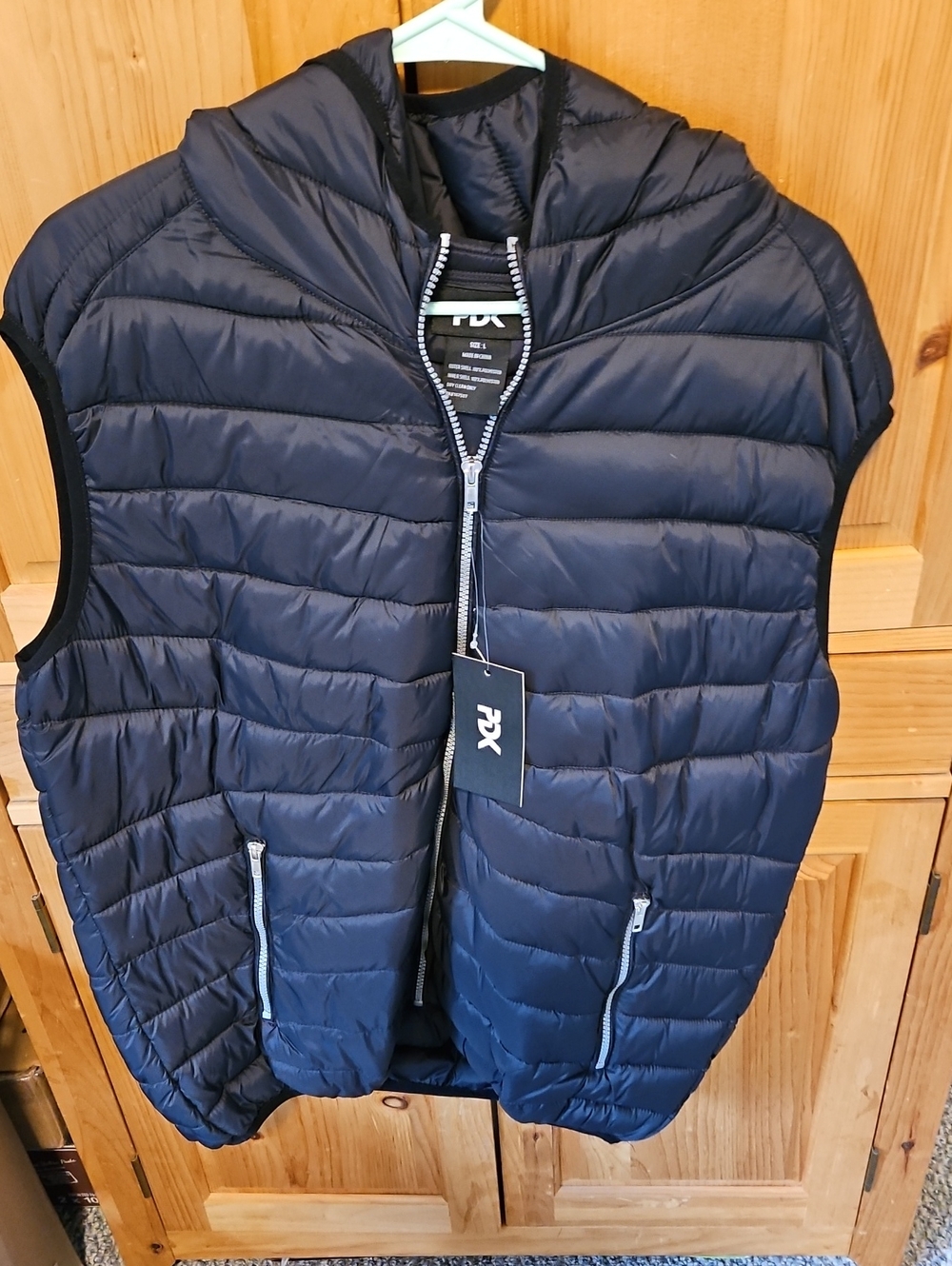 Sleeveless Quilted Vest, PdX